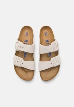 Birkenstock Arizona Unisex - Sandalias Planas - White -Birkenstock Ventas 2025 ce61de79c9214bf7b82a5e686fa02b47