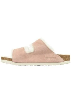 Birkenstock Arizona Fell Narrow - Sandalias Planas - Pink Clay