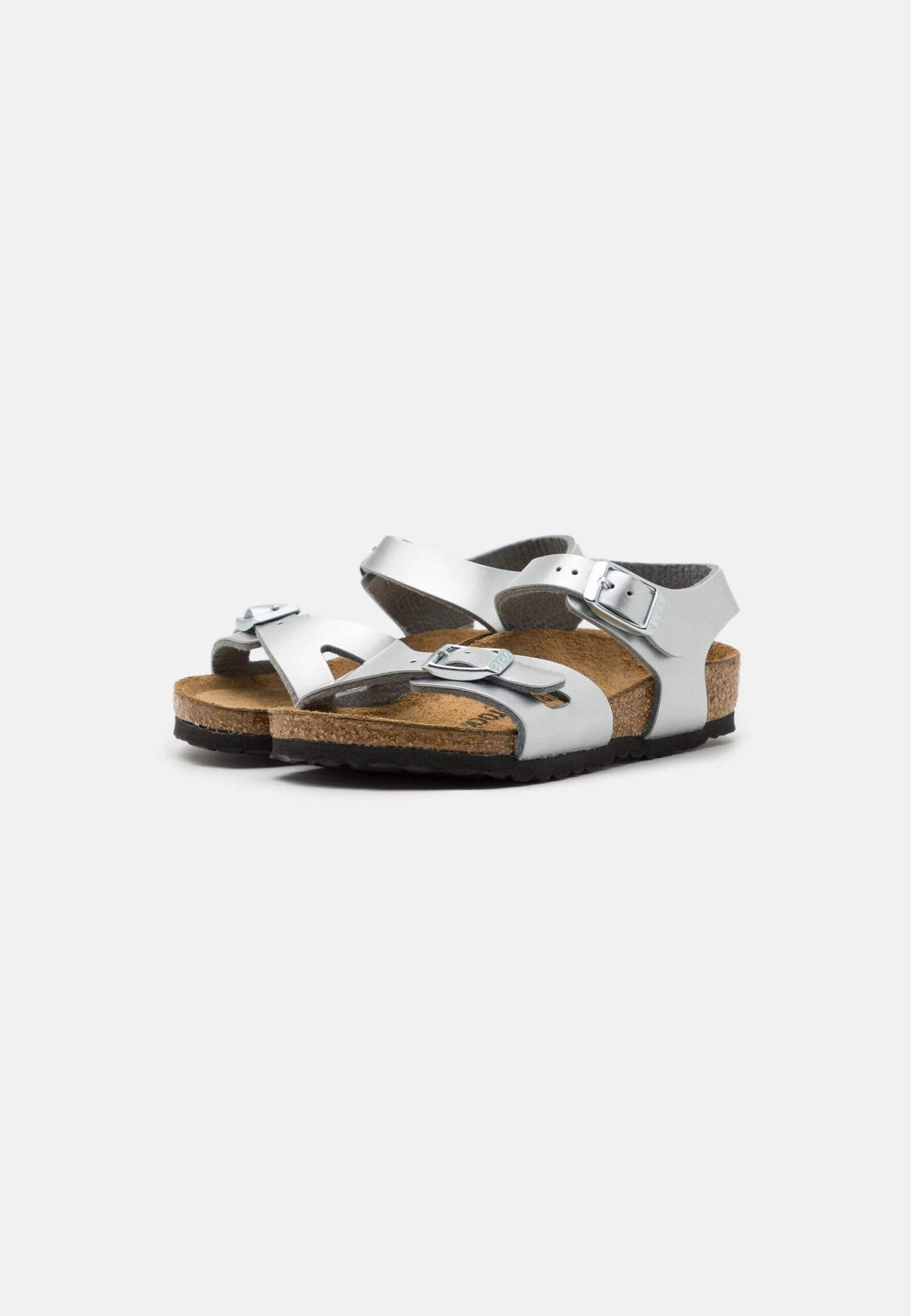 Birkenstock Rio Kids - Sandalias - Electric Metallic Silver 2 Birkenstock Rio Kids - Sandalias - Electric Metallic Silver - Imagen 2