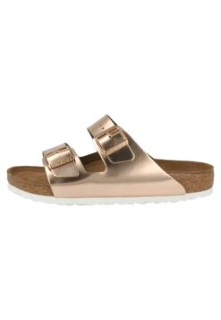 Birkenstock Arizona Nl Sfb Regular - Pantuflas - Metallic Copper