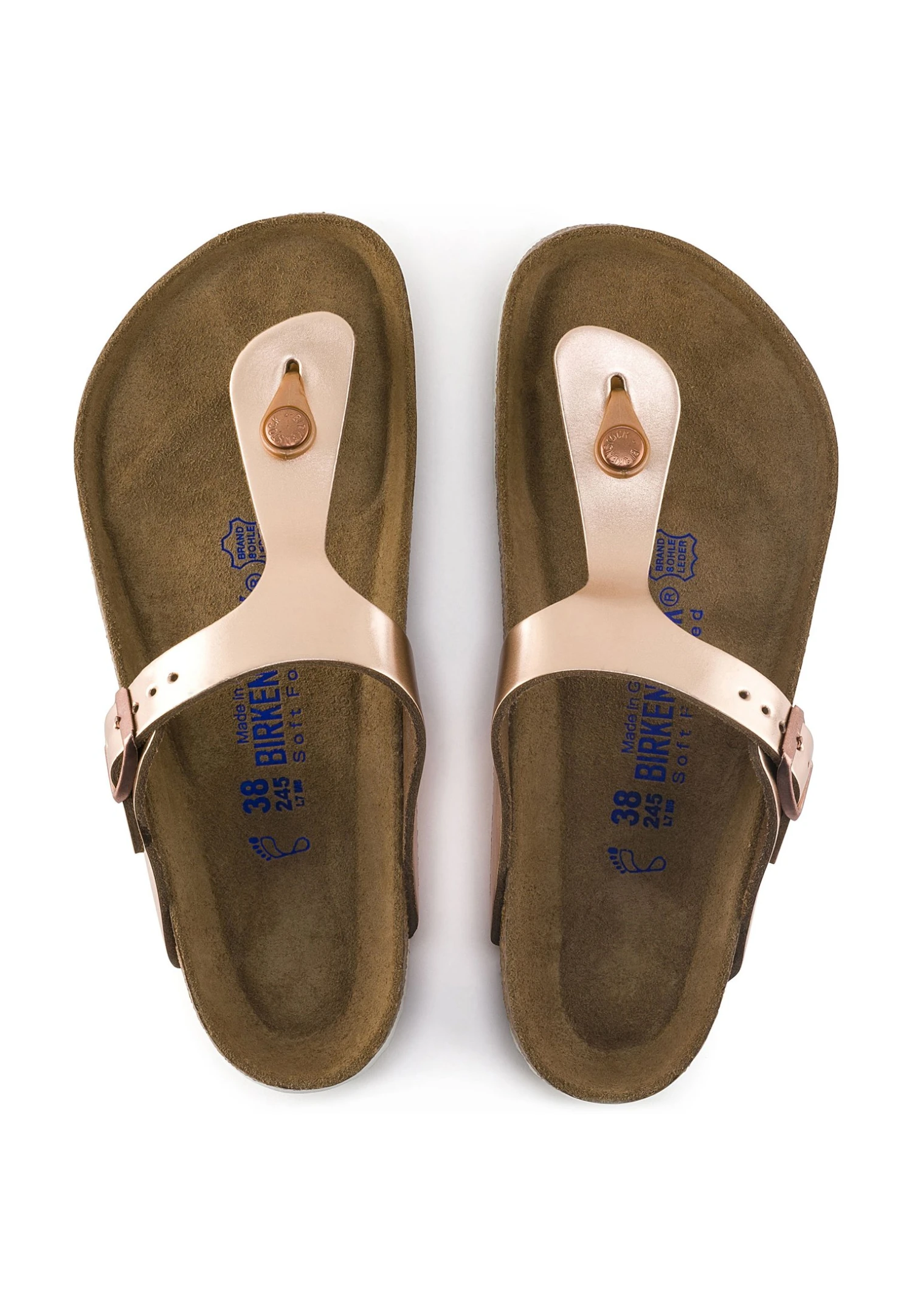 Birkenstock Gizeh- Sandalias De Dedo - Metallic Copper 3 Birkenstock Gizeh- Sandalias De Dedo - Metallic Copper - Imagen 3