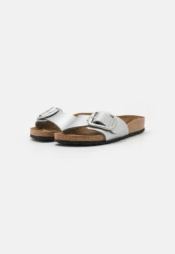 Birkenstock Madrid Big Buckle- Sandalias Planas - Metallic Silver -Birkenstock Ventas 2025 e2fb355297e341fba44031161a7e9c98