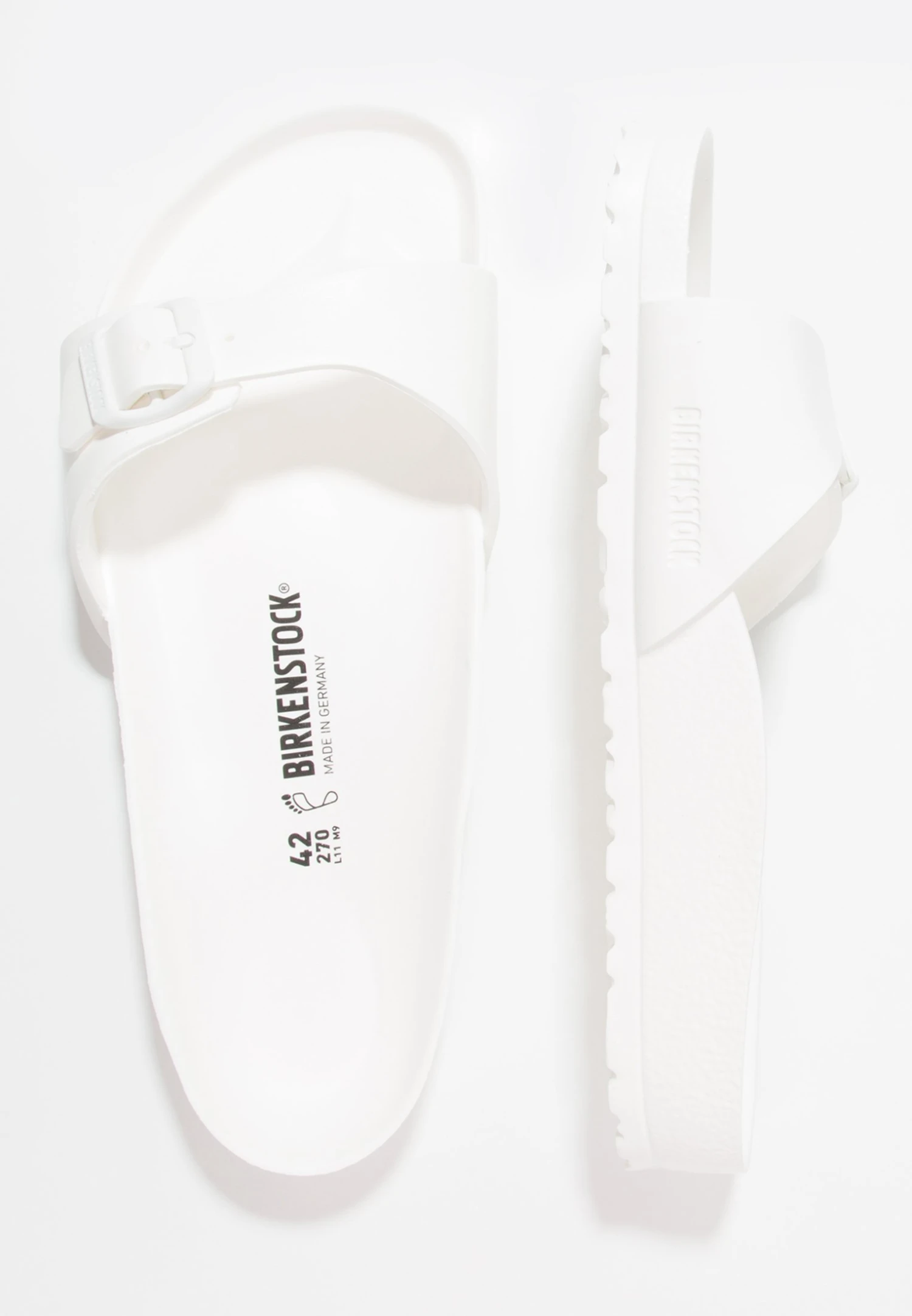 Birkenstock Madrid - Pantuflas - White 2 Birkenstock Madrid - Pantuflas - White - Imagen 2