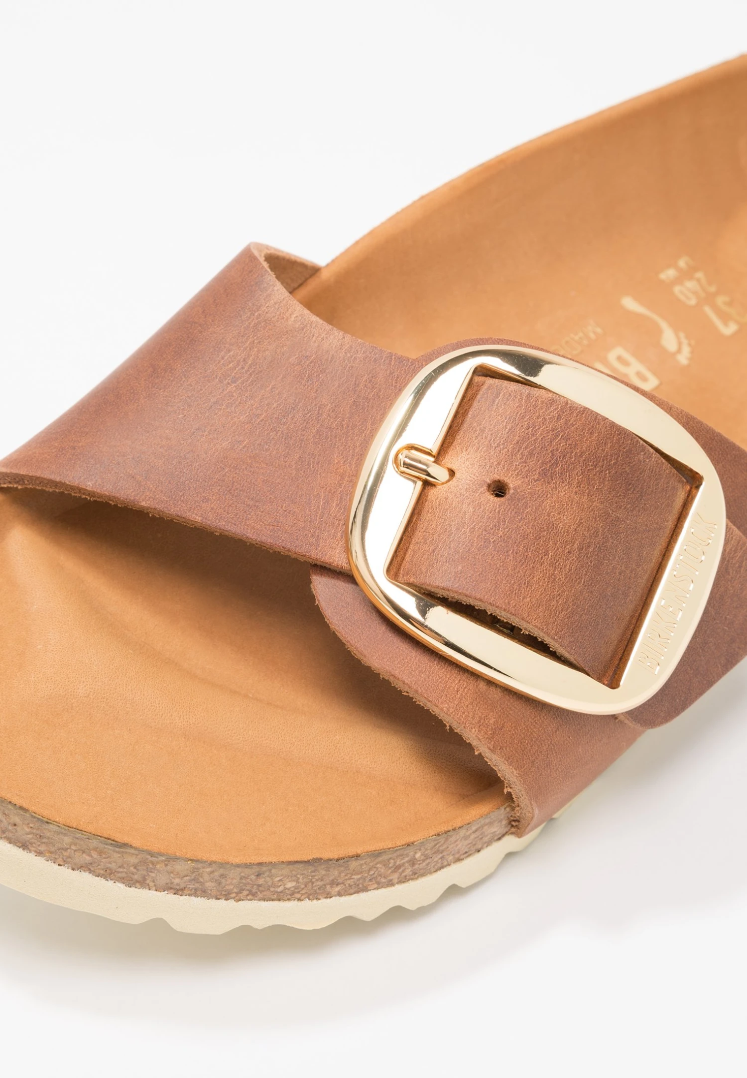 Birkenstock Madrid - Sandalias Planas - Cognac 6 Birkenstock Madrid - Sandalias Planas - Cognac - Imagen 6
