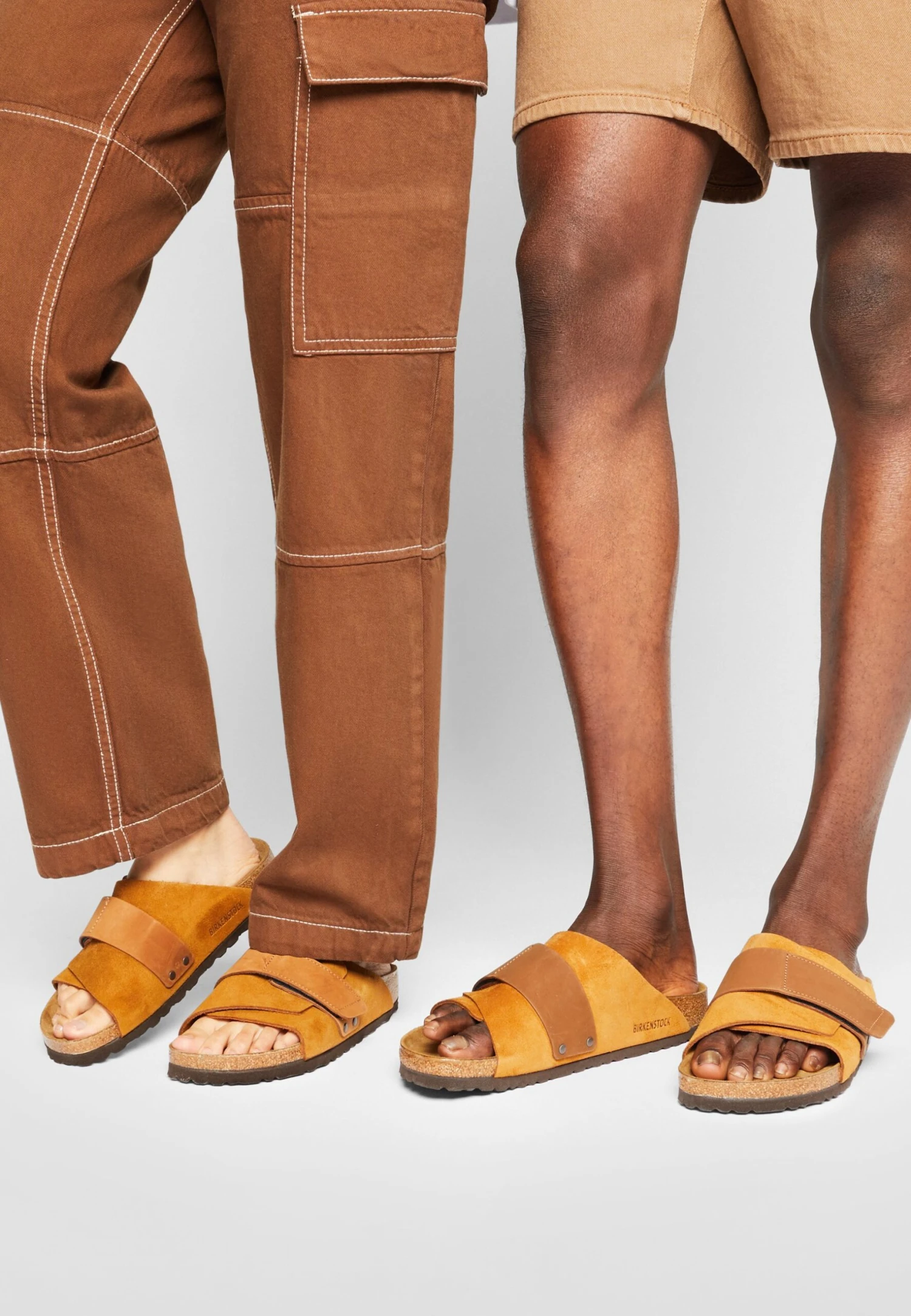 Birkenstock Kyoto Vl/Nu Narrow - Pantuflas - Cognac 1 Birkenstock Kyoto Vl/Nu Narrow - Pantuflas - Cognac