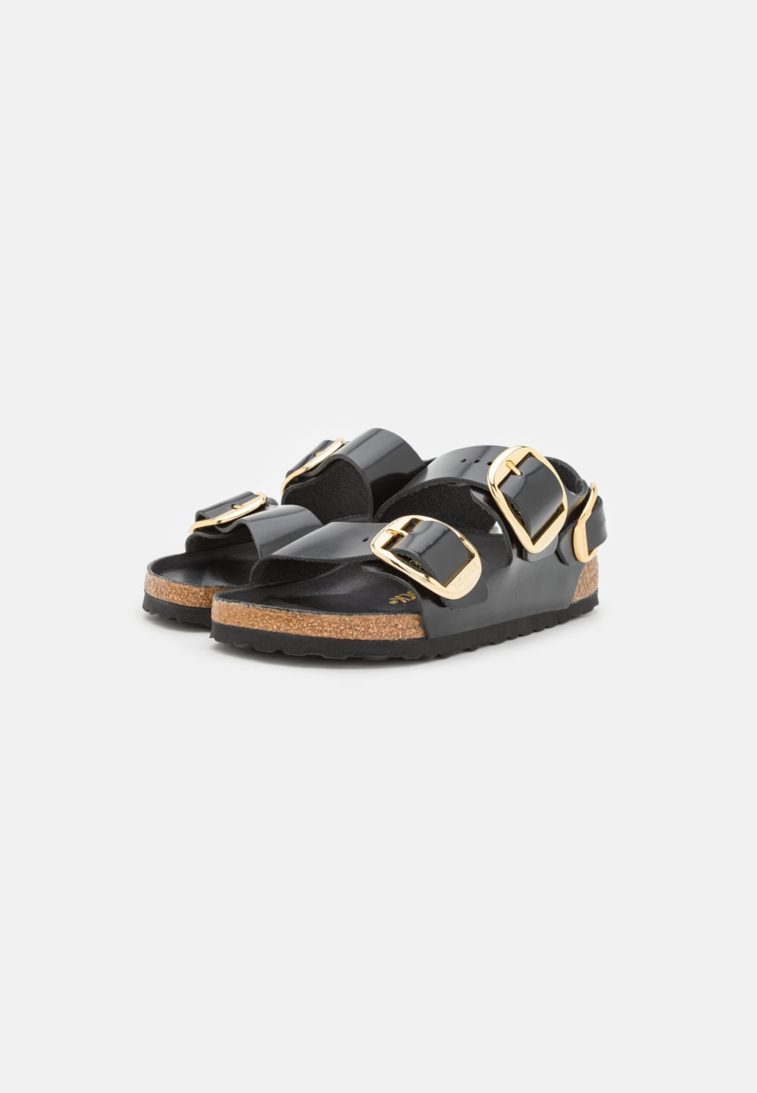 Birkenstock Milano Big Buckle Narrow Fit - Sandalias - High Shine Black 3 Birkenstock Milano Big Buckle Narrow Fit - Sandalias - High Shine Black - Imagen 3