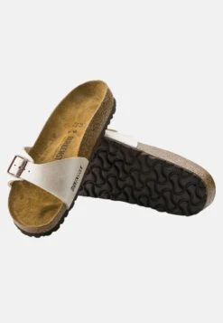 Birkenstock Madrid Bf Regular - Sandalias Planas - Graceful Pearl White -Birkenstock Ventas 2025 f8df572a4f7a420fb815ba70d9f1928b