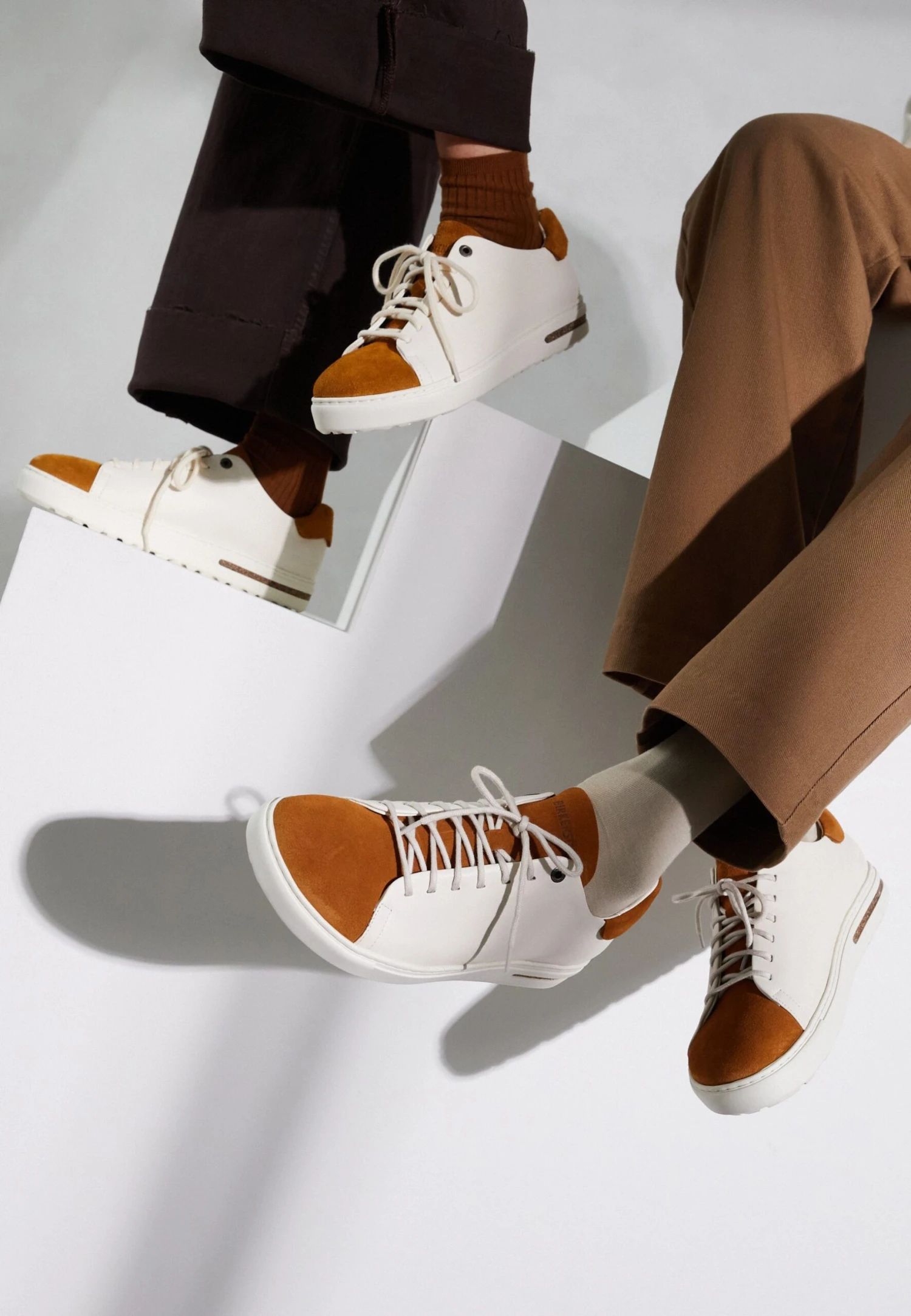 Birkenstock Bend Low Decon Pop Lena- Zapatillas - Off-White/Tan 2 Birkenstock Bend Low Decon Pop Lena- Zapatillas - Off-White/Tan - Imagen 2