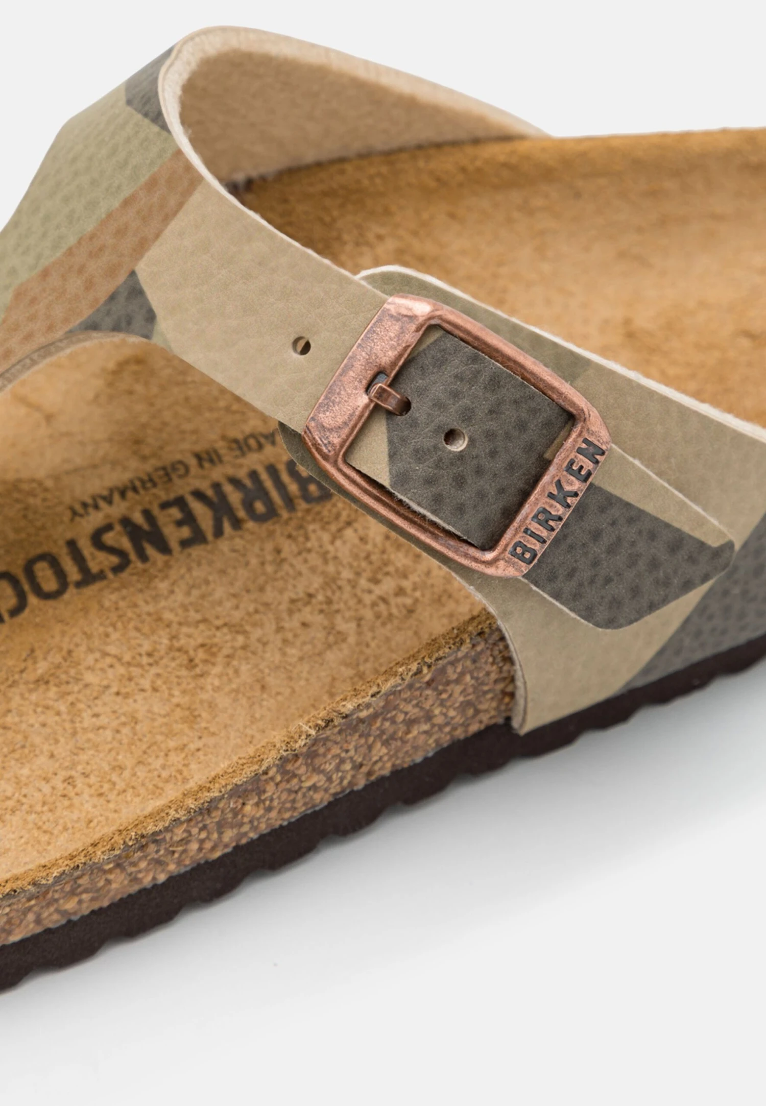 Birkenstock Gizeh Geometric Camo Core - Sandalias De Dedo - Beige/Khaki 6 Birkenstock Gizeh Geometric Camo Core - Sandalias De Dedo - Beige/Khaki - Imagen 6