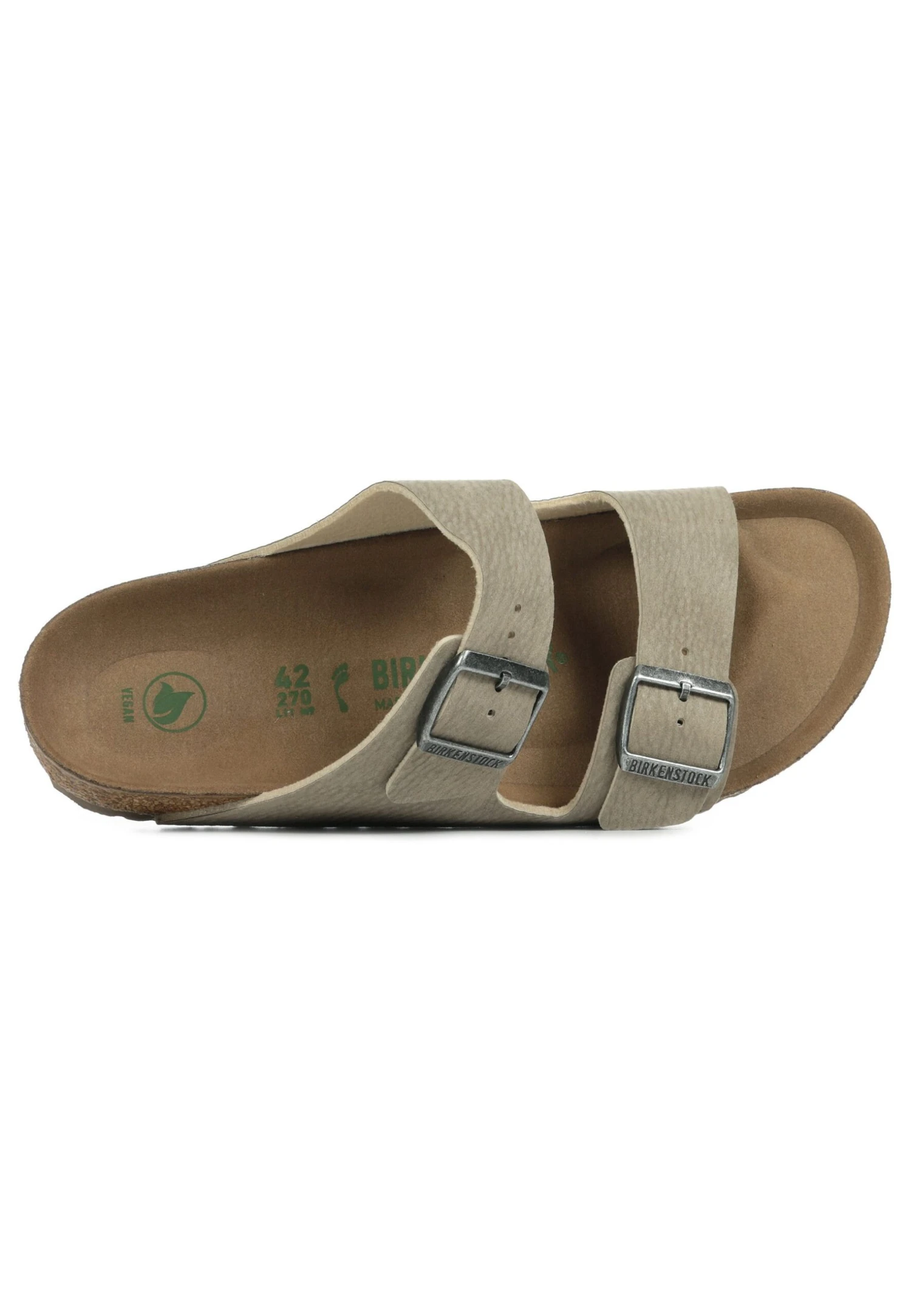 Birkenstock Arizona - Sandalias Planas - Desert Dust Gray Taupe 3 Birkenstock Arizona - Sandalias Planas - Desert Dust Gray Taupe - Imagen 3
